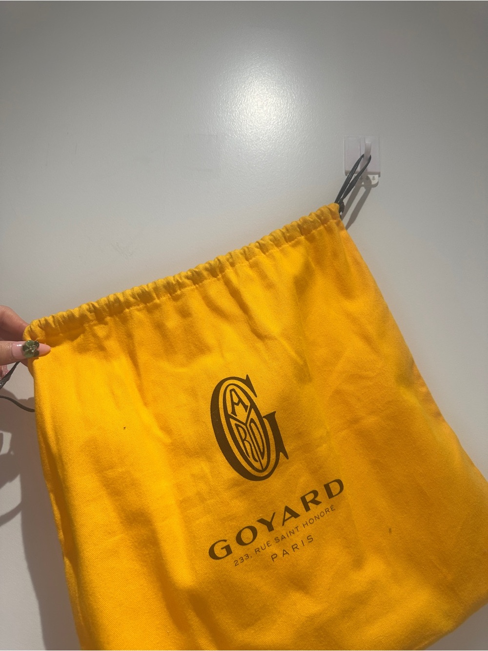 Goyard Pink Patterned Mini Tote with Crossbody Strap - Picture 3 of 3